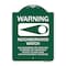 Signmission Warning Our Neighbors Are Watching Heavy-Gauge Aluminum Architectural Sign, 24" H, GW-1824-9867 A-DES-GW-1824-9867 - alternate 1